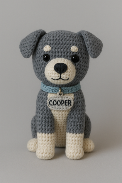 Pet Crochet Portrait