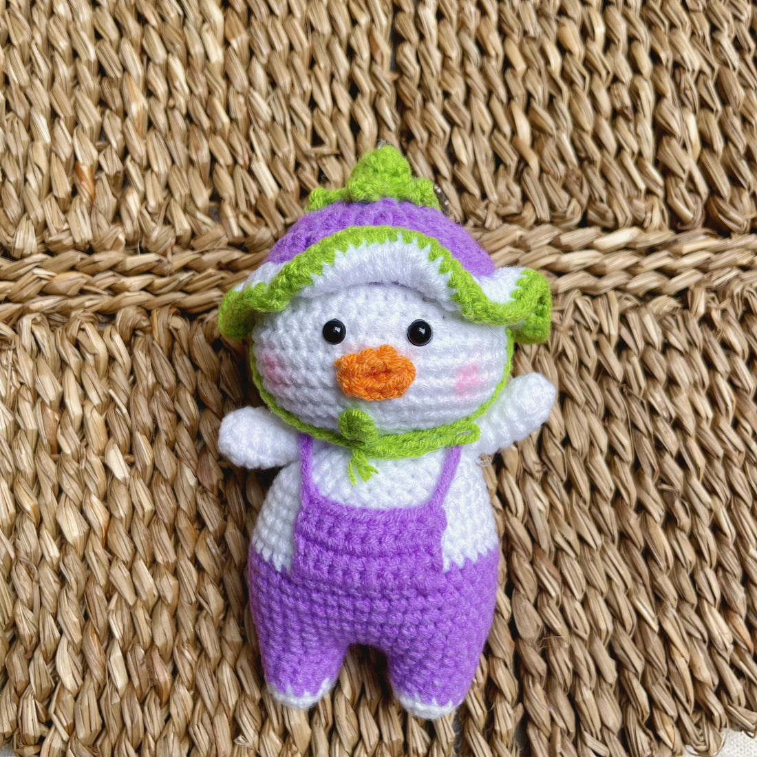Handmade Crochet Animal Keychains, Cute Crochet Charms, Unique Crochet Gift, Kawaii Crochet Accessories, Artisan Crochet Keychains