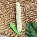 Crochet lavender flower arrangement, another view