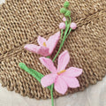 Crochet wildflower decor, another view
