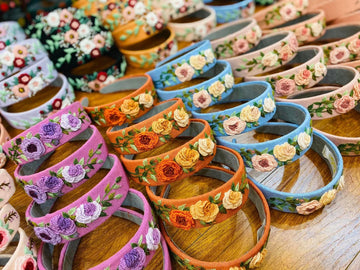 Hand Embroidered Women Headband • Wholesale Available