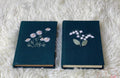 Lily of the Valley Embroidered Journal by The Thread Nest, hand-embroidered linen cover, photo 3