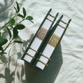Dandelion Embroidered Journal A5, Exposed Spine by The Thread Nest, hand-embroidered linen cover, photo 5