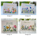 Personalised Guest Book, Your Own Words by The Thread Nest, hand-embroidered linen cover, photo 16