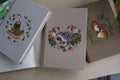Woodland Animal Journal, A5 or A6 by The Thread Nest, hand-embroidered linen cover, photo 6