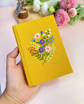 Woodland & Wildflower Journal, Six Designs by The Thread Nest, hand-embroidered linen cover, photo 2