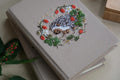 Woodland Animal Journal, A5 or A6 by The Thread Nest, hand-embroidered linen cover, photo 5
