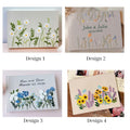 Personalised Wedding Guest Book, Names & Date by The Thread Nest, hand-embroidered linen cover, photo 7