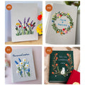 Personalised Embroidered Journal, A5 or A6 by The Thread Nest, hand-embroidered linen cover, photo 8