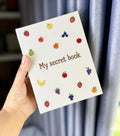 My Recipes Hand-Embroidered Recipe Book A5 by The Thread Nest, hand-embroidered linen cover, photo 6