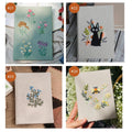 Personalised Embroidered Journal, A5 or A6 by The Thread Nest, hand-embroidered linen cover, photo 11