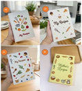 My Recipes Hand-Embroidered Recipe Book A5 by The Thread Nest, hand-embroidered linen cover, photo 7