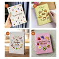 My Recipes Hand-Embroidered Recipe Book A5 by The Thread Nest, hand-embroidered linen cover, photo 8