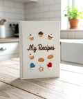 My Recipes Hand-Embroidered Recipe Book A5 by The Thread Nest, hand-embroidered linen cover, photo 11