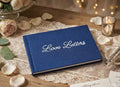 Wedding Guest Book, Line-Art Designs by The Thread Nest, hand-embroidered linen cover, photo 20