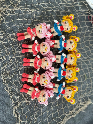 Handmade Crochet Sailor Moon Keychains, Cute Crochet Anime Charms, Unique Crochet Gift, Kawaii Crochet Accessories, Artisan Crochet Keychains