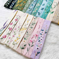Minimalist embroidered headband made in Hanoi, another view